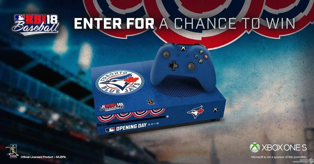 Microsoft Xbox Series S Toronto Blue Jays 2018 Opening Day