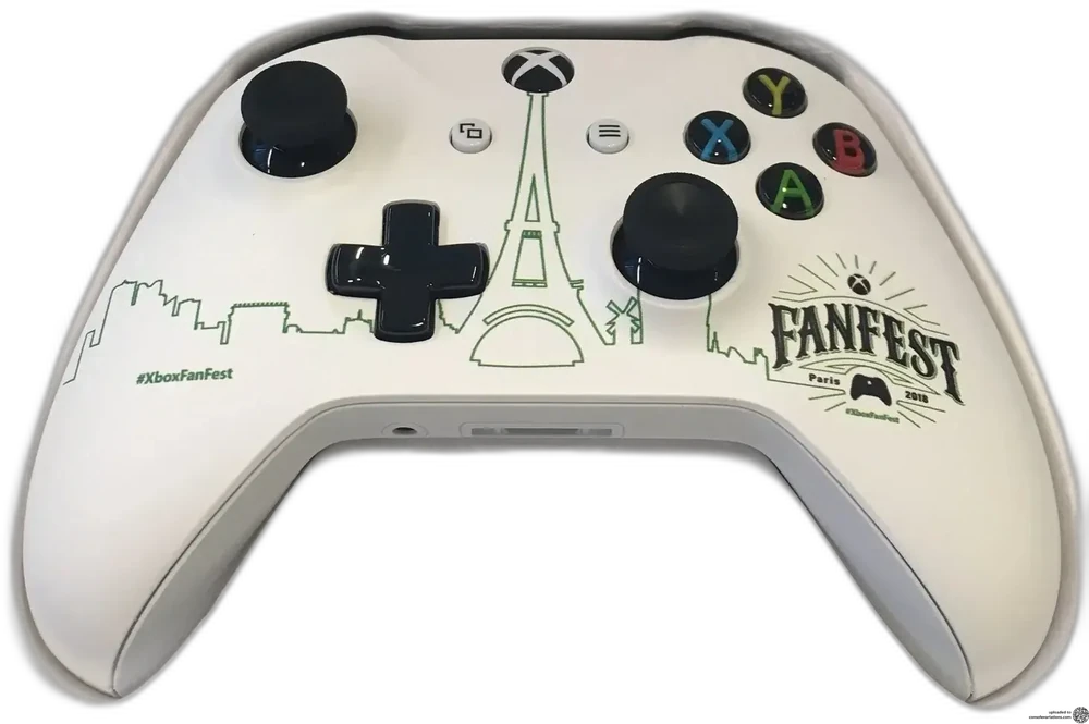 Xbox One S FanFest Paris 2018 White Controller