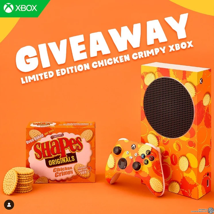 Microsoft Xbox Series X Chicken Crimpy Shapes