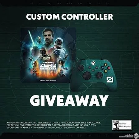 Microsoft Xbox EA Star Wars Zero Company Controller