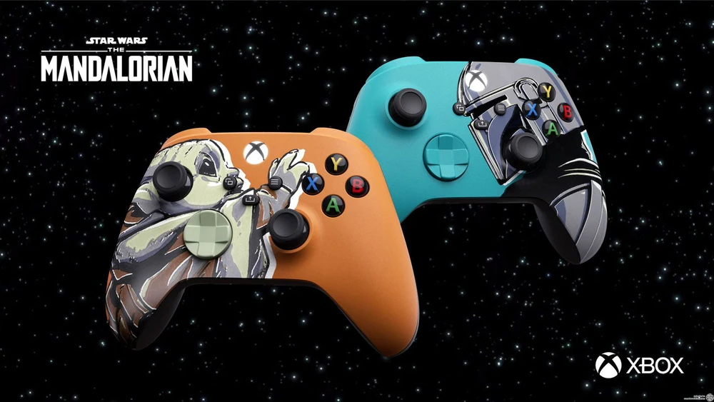 Microsoft Xbox Series X Grogu Controller