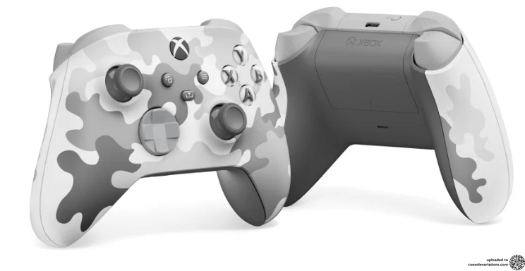Microsoft Xbox One X Arctic Camo Controller