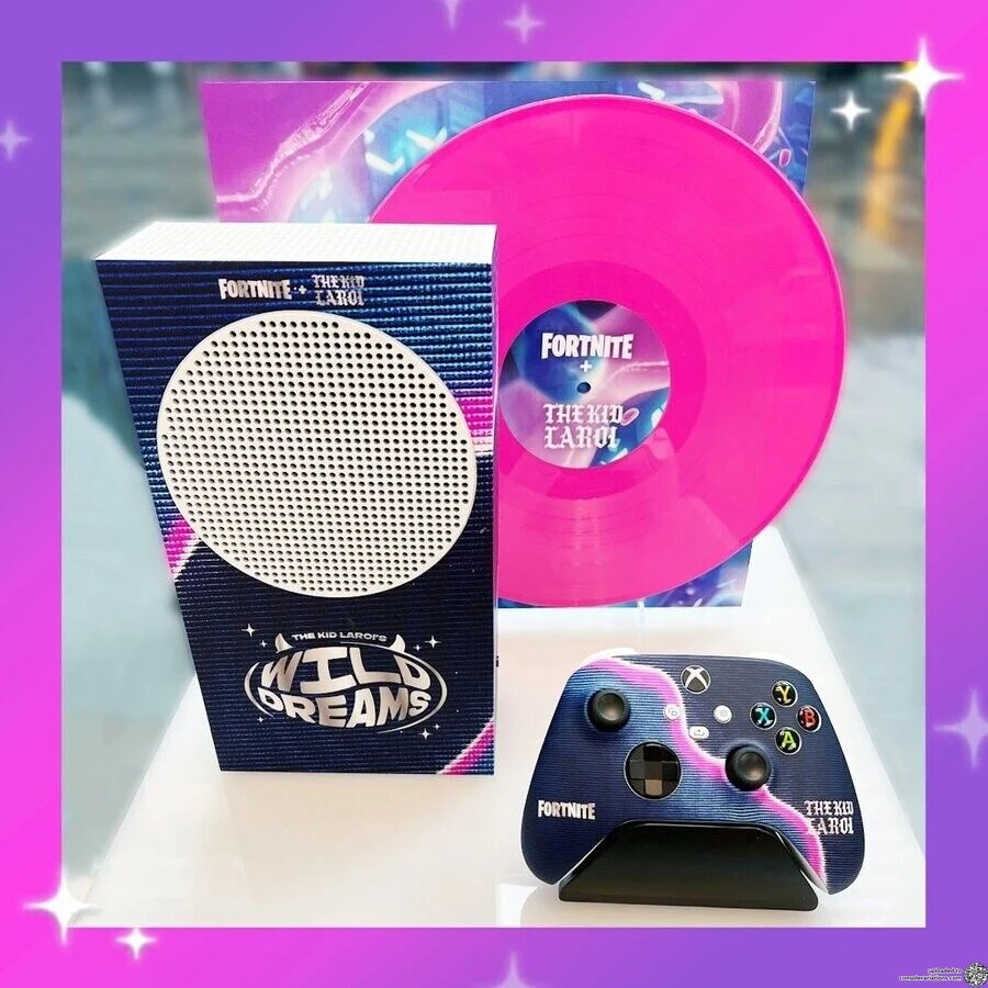 Microsoft Xbox Series S Fortnite the Kid LAROI Wild Dreams