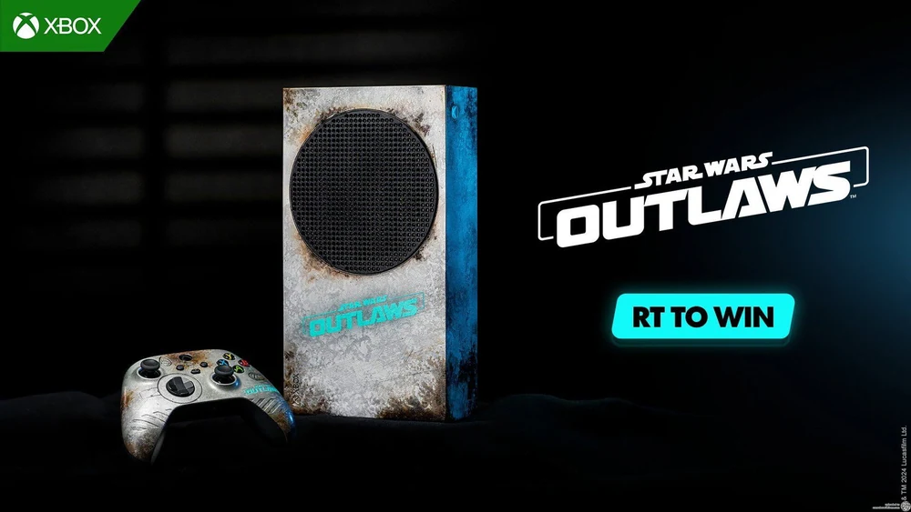 Microsoft Xbox Series S Star Wars Outlaws Design