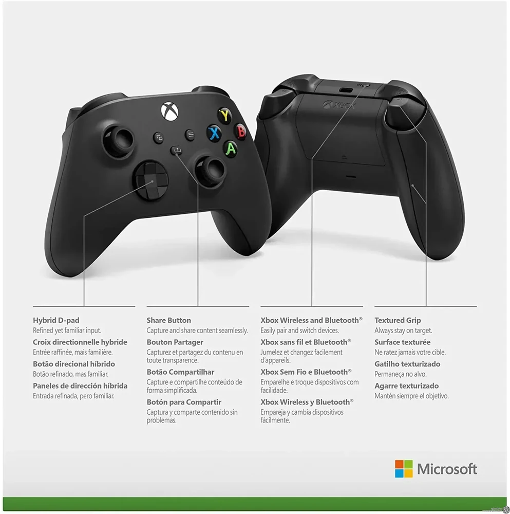 Microsoft Xbox Series X Carbon Black Controller (AM)
