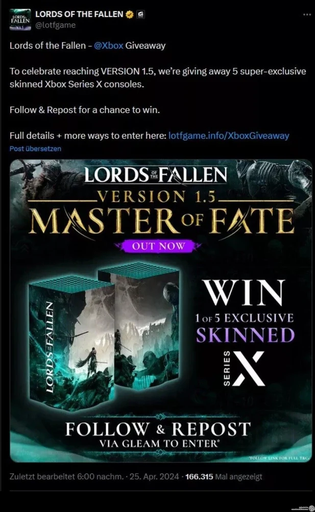 Microsoft Xbox Series X Lords of the Fallen