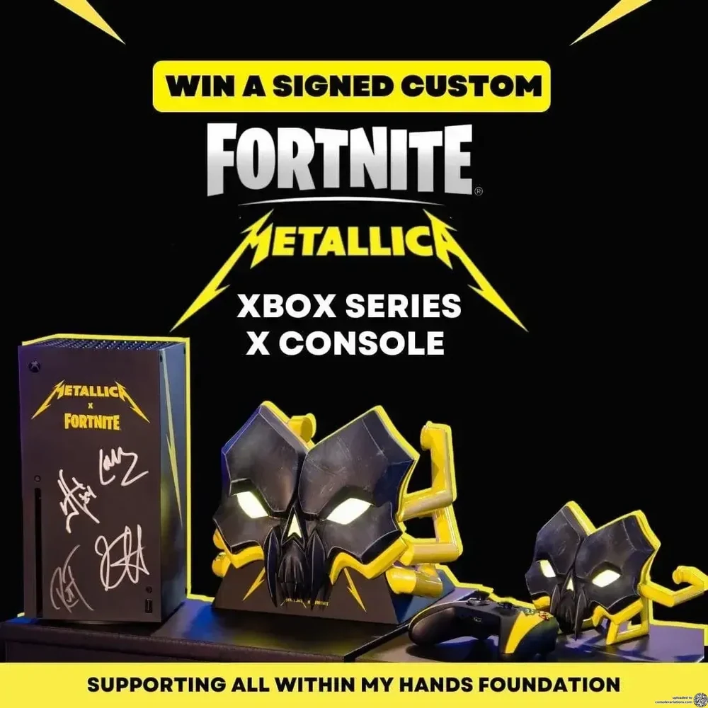 Microsoft Xbox Series X Metallica x Fortnite