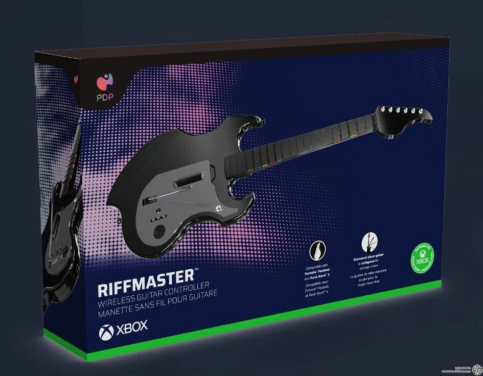Microsoft Xbox Series X PDP Riffmaster Wireless Guitar Controller (NA)