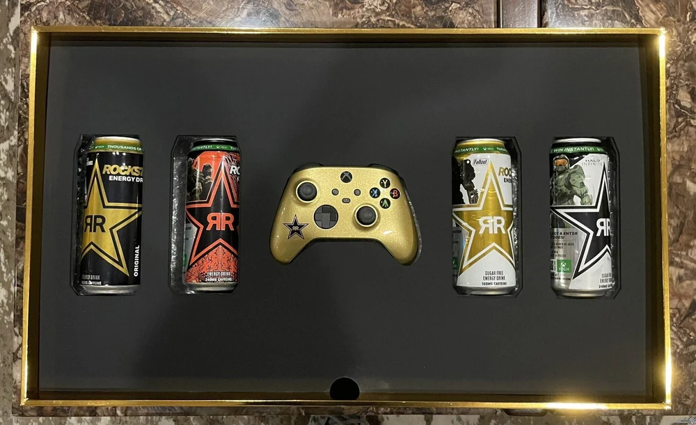 Microsoft Xbox Series X Rockstar Energy Controller