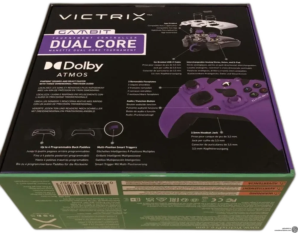 Microsoft Xbox Series X Victrix Gambit Dual Core Tournament Controller