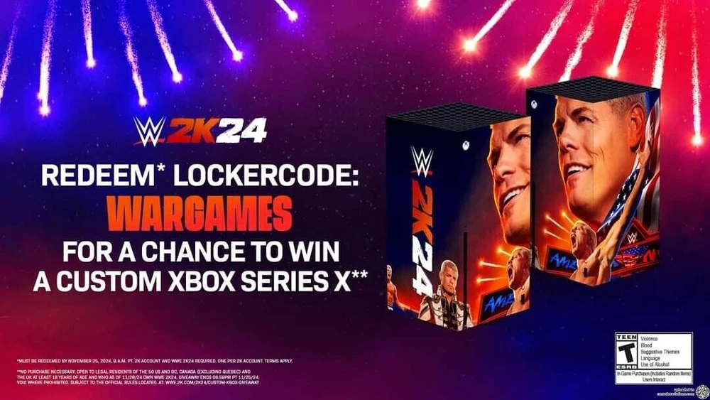 Microsoft Xbox Series X WWE 2k24