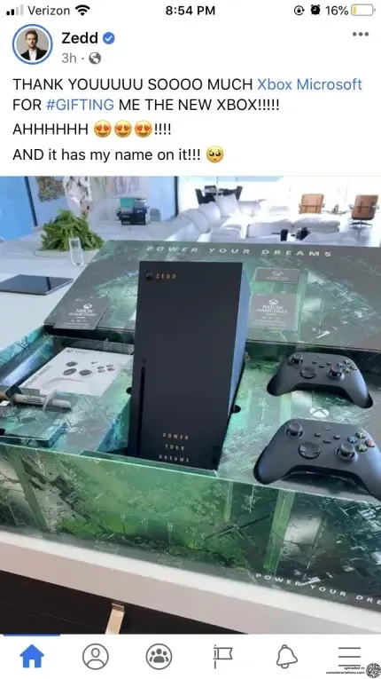 Microsoft Xbox Series X Zedd