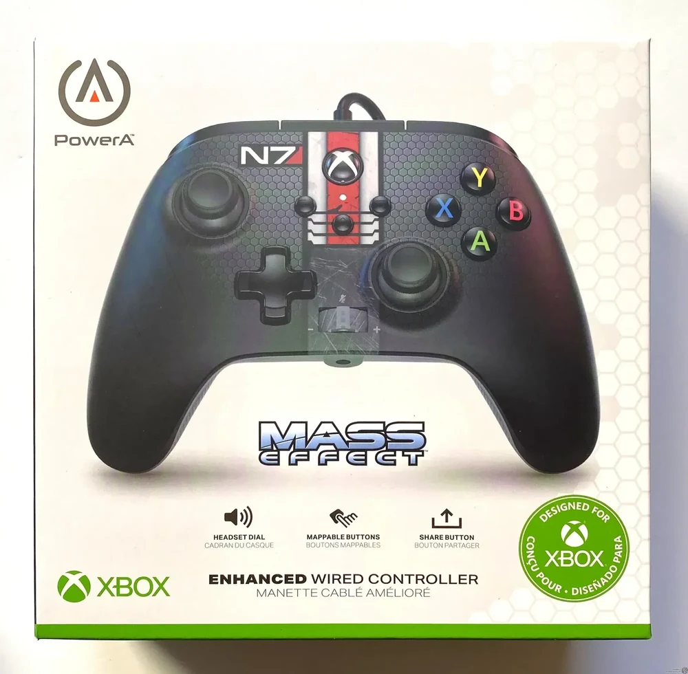 Power A Xbox Series X Mass Effect Wired Controller