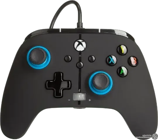PowerA - Xbox Series X│S Ehanced Wired Controller - Blue Hint