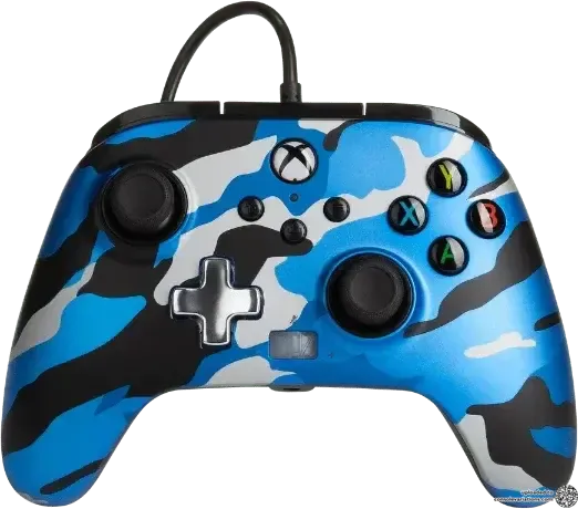 PowerA - Xbox Series X│S Ehanced Wired Controller - Metallic Blue