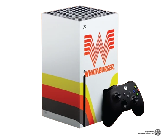 Microsoft Xbox Series X Whataburger White