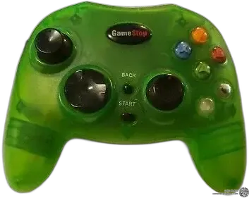 GameStop Xbox Transparent Green Controller