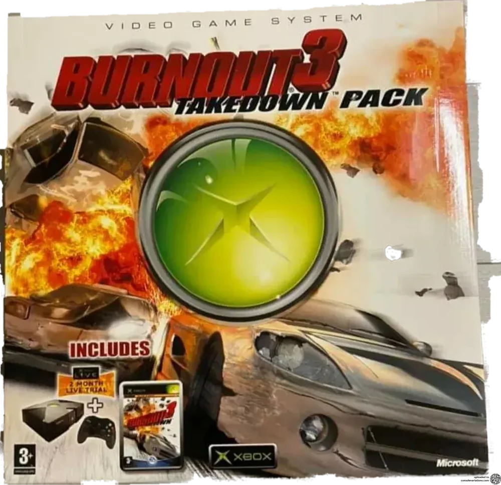 Microsoft Xbox Burnout 3 Takedown pack