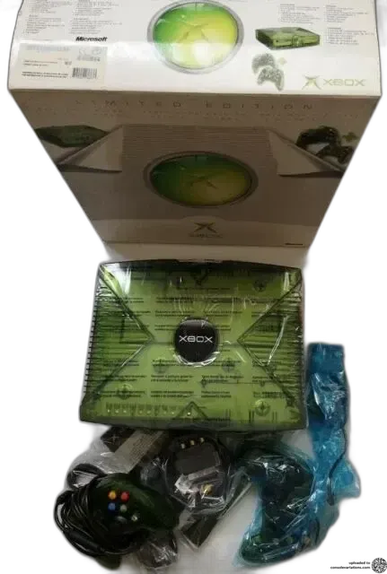Microsoft Xbox Classic Crystal Green Limited Edition