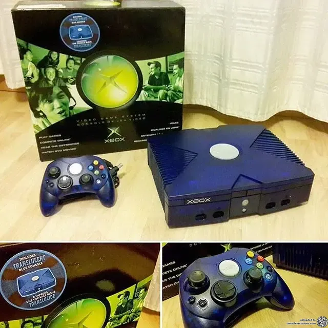Microsoft Xbox Crystal Ice Blue (CA)