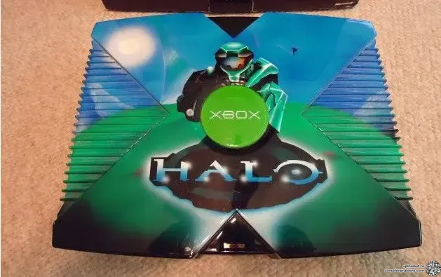 Microsoft Xbox Halo CE Airbrush