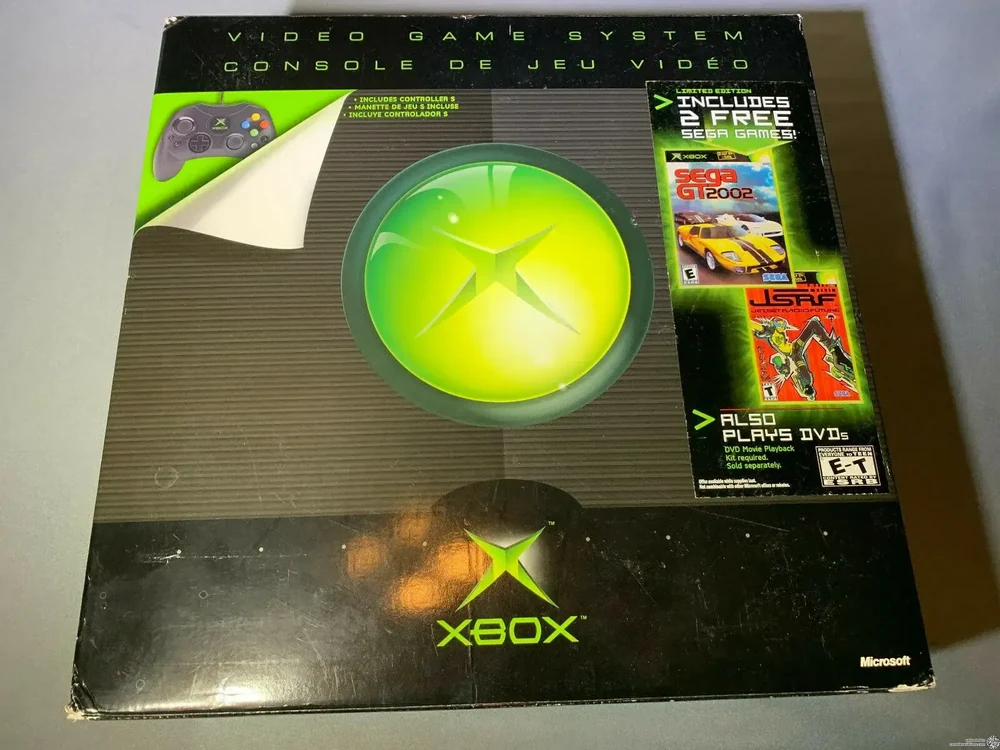 Microsoft Xbox Jet Set Radio Future + SegaGT2002 Bundle