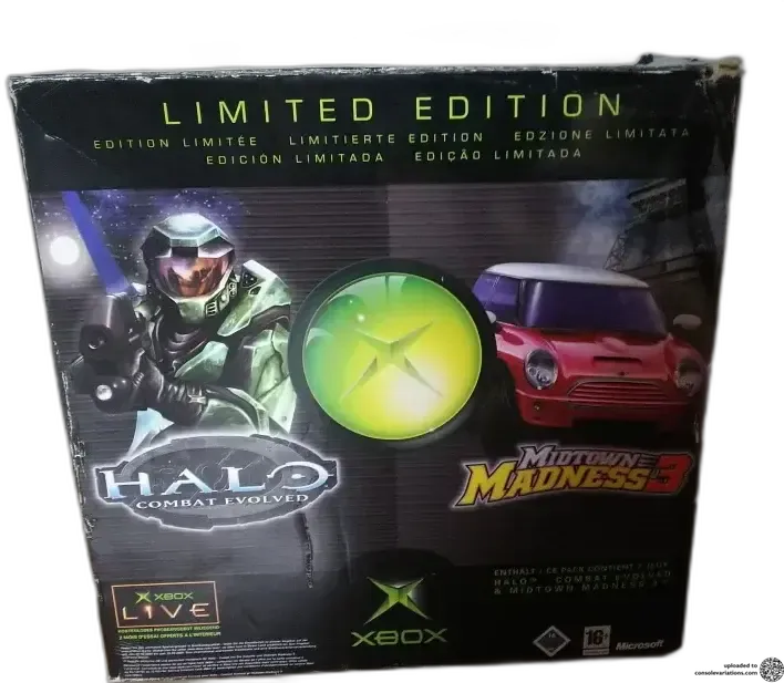 Microsoft Xbox Pack Halo and Midtown Madness 3 Bundle