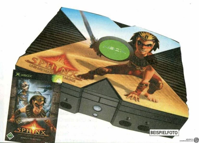 Microsoft Xbox Sphinx & The Cursed Mummy