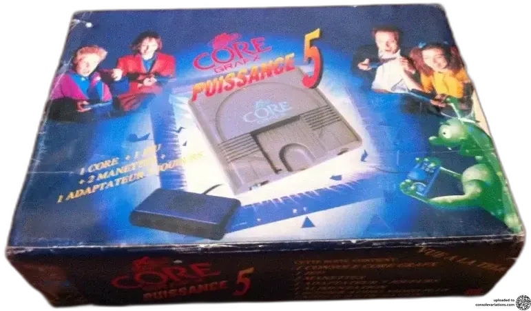 Nec PC Engine CoreGrafx Sodipeng Puissance 5 Bundle
