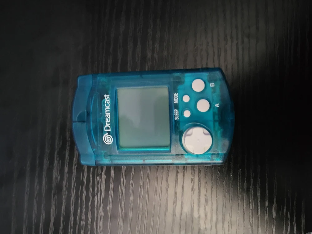 Sega Dreamcast Aqua Blue Visual Memory Unit (JP)