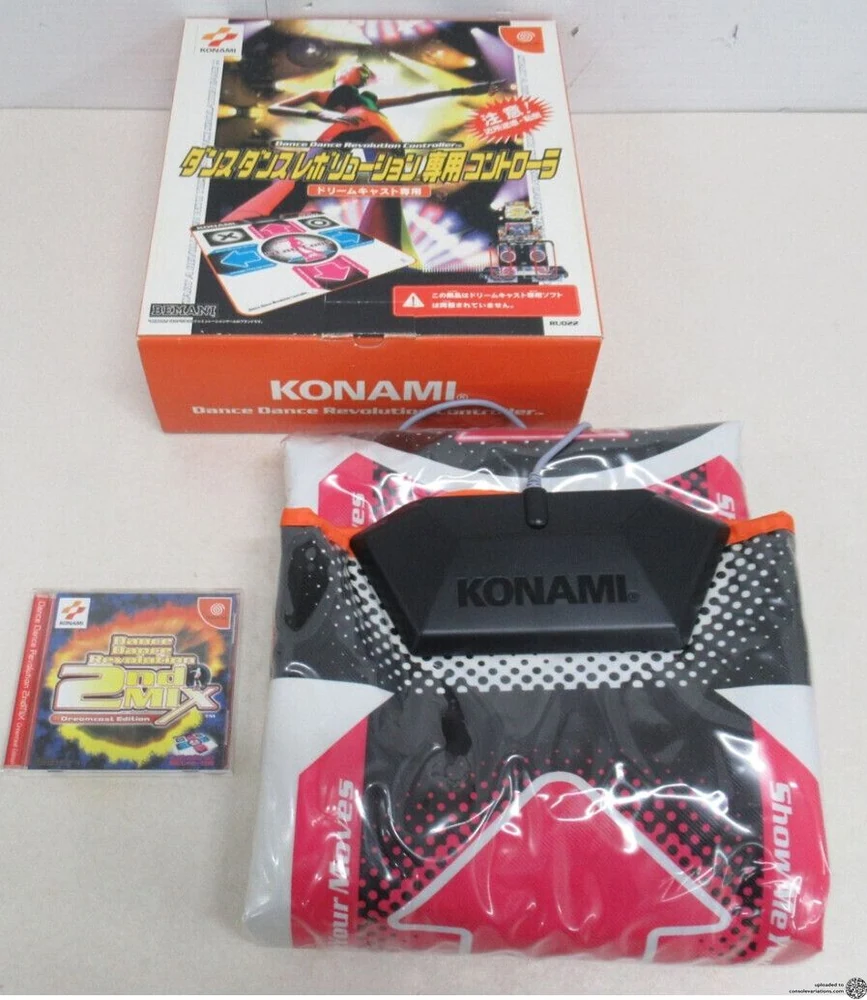 Konami Dreamcast Dance Dance Revolution controller