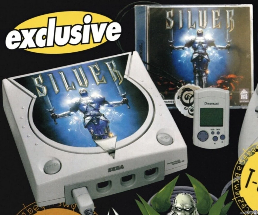 Sega Dreamcast DCM Silver