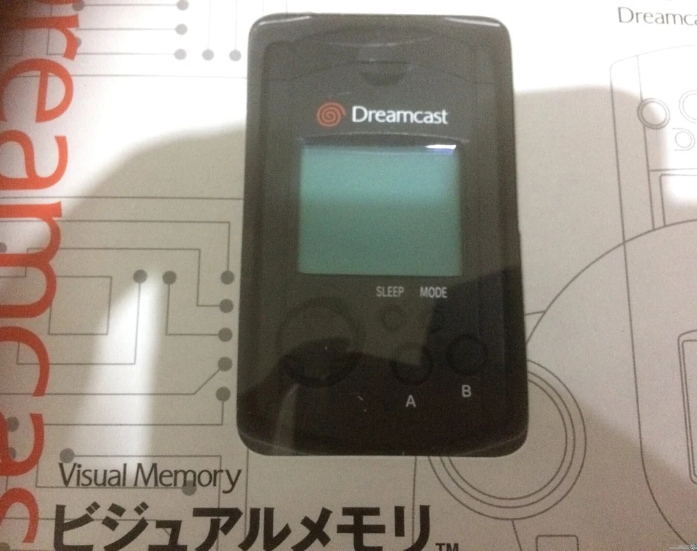 Sega Dreamcast Jet Black VMU