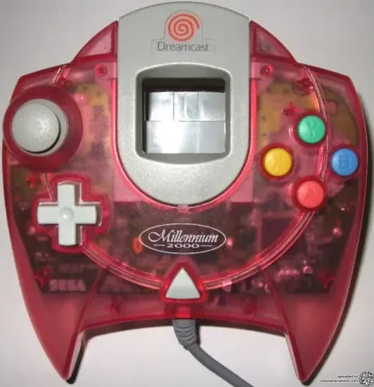 Sega Dreamcast Millennium 2000 Passion Pink Controller