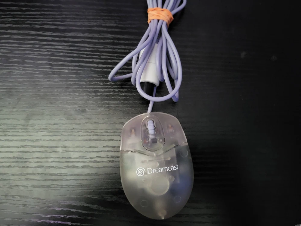 Sega Dreamcast Clear Mouse (JP)