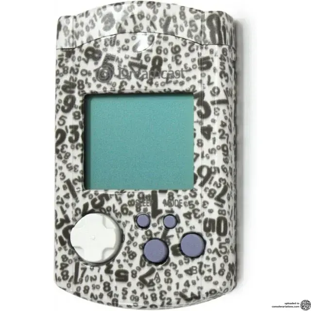 Sega Dreamcast Numbers VMU