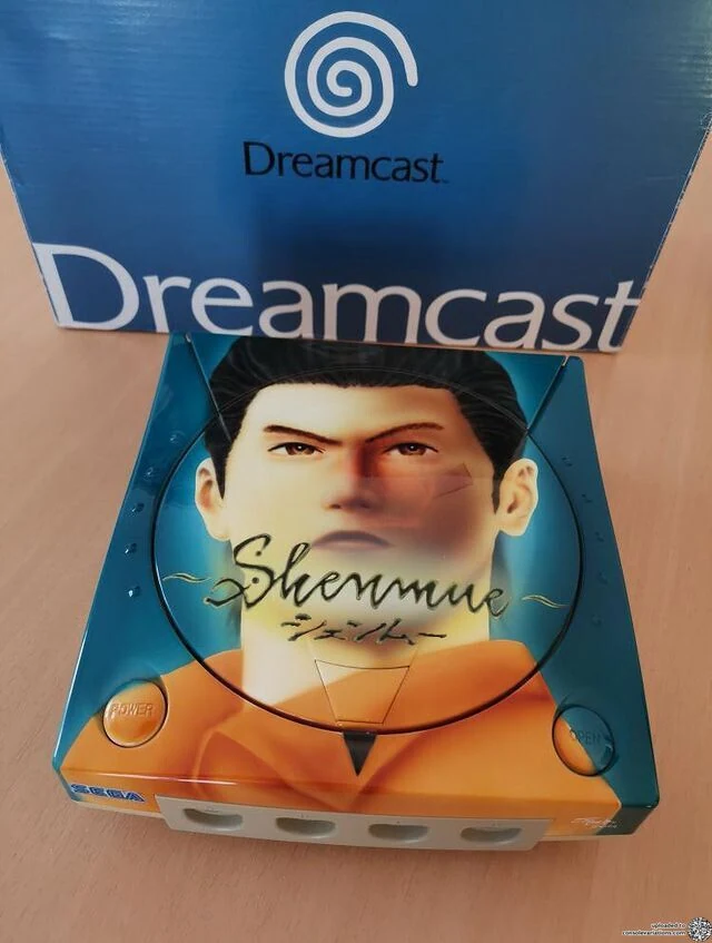 Sega Dreamcast Shenmue Top-Airbrush