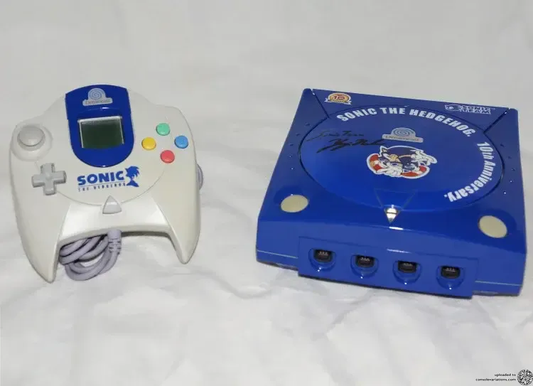 Sega Dreamcast Sonic 10th Anniversary