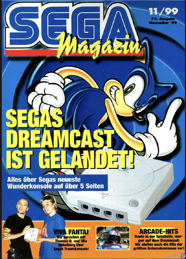 Sega Dreamcast Thomas D & Nilz Bokelberg