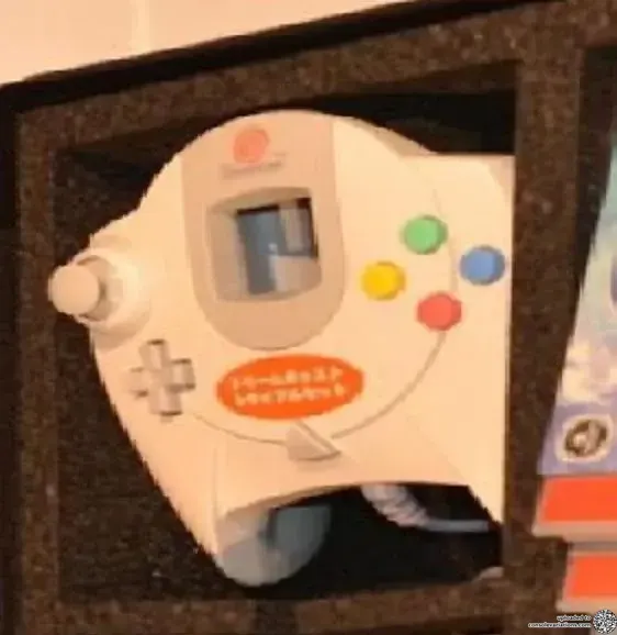 Sega Dreamcast Trail Game Rental Controller
