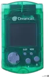 Sega Dreamcast Translucent Green VMU