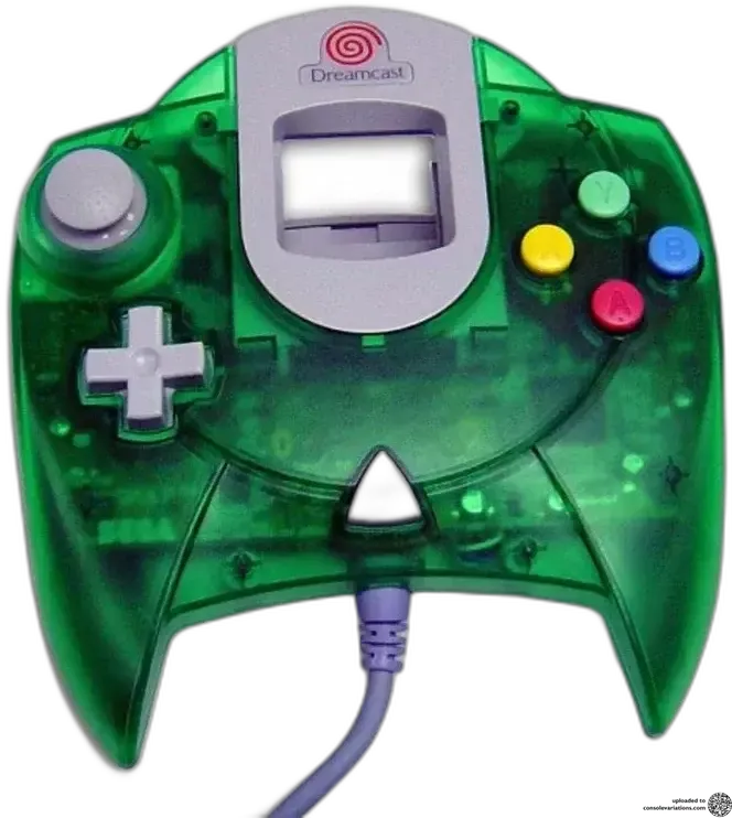 Sega Dreamcast Transparent Green Controller