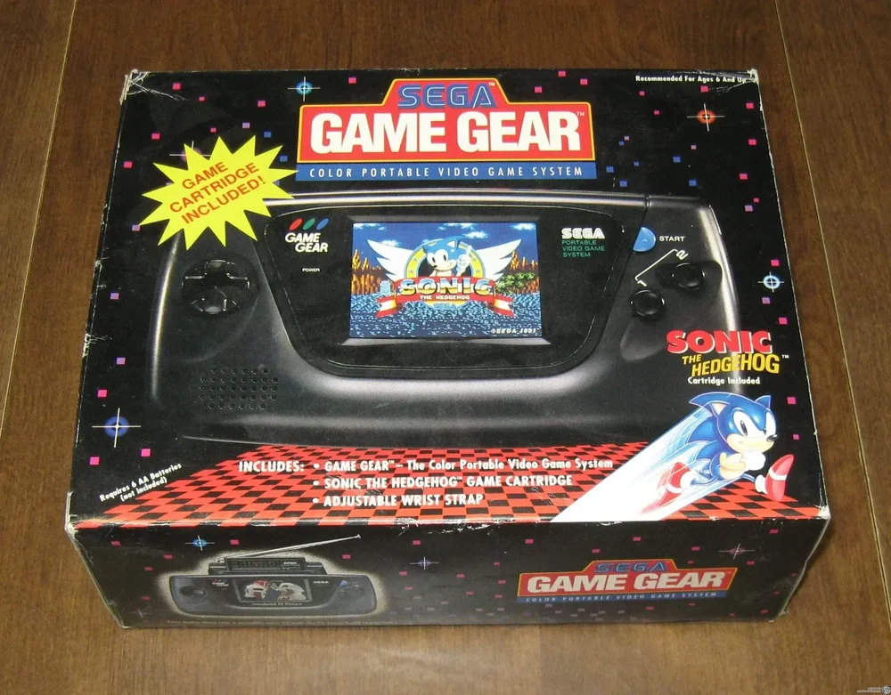 Sega Game Gear Sonic the Hedgehog Sticker Bundle (US)
