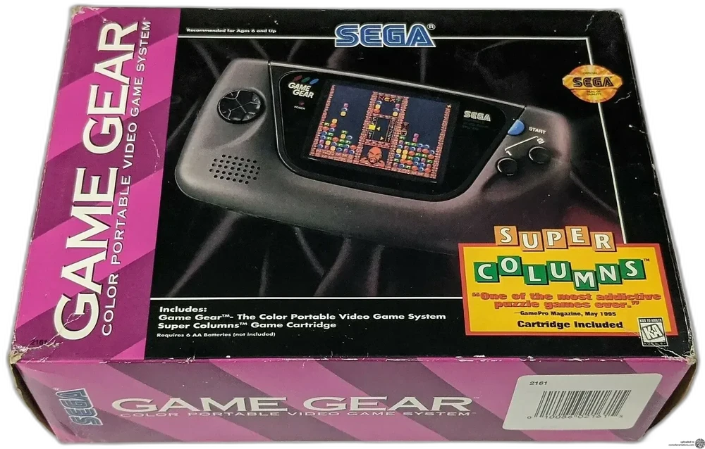 Sega Game Gear Super Columns Bundle