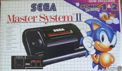Sega Master System II Sonic 1 + 2 Bundle (EU)