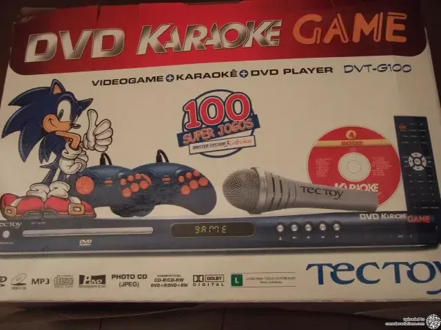 Tectoy DVD Karaoke Game DVT-G100