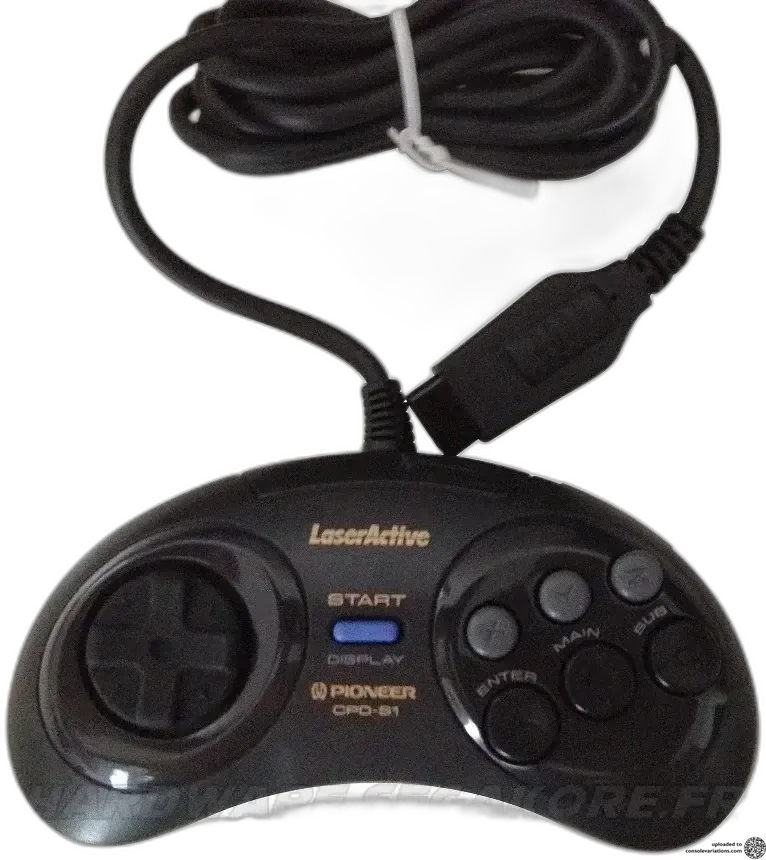 LaserActive Genesis/Megadrive Controller