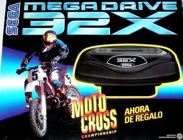 Sega 32X Moto Cross Championship Bundle