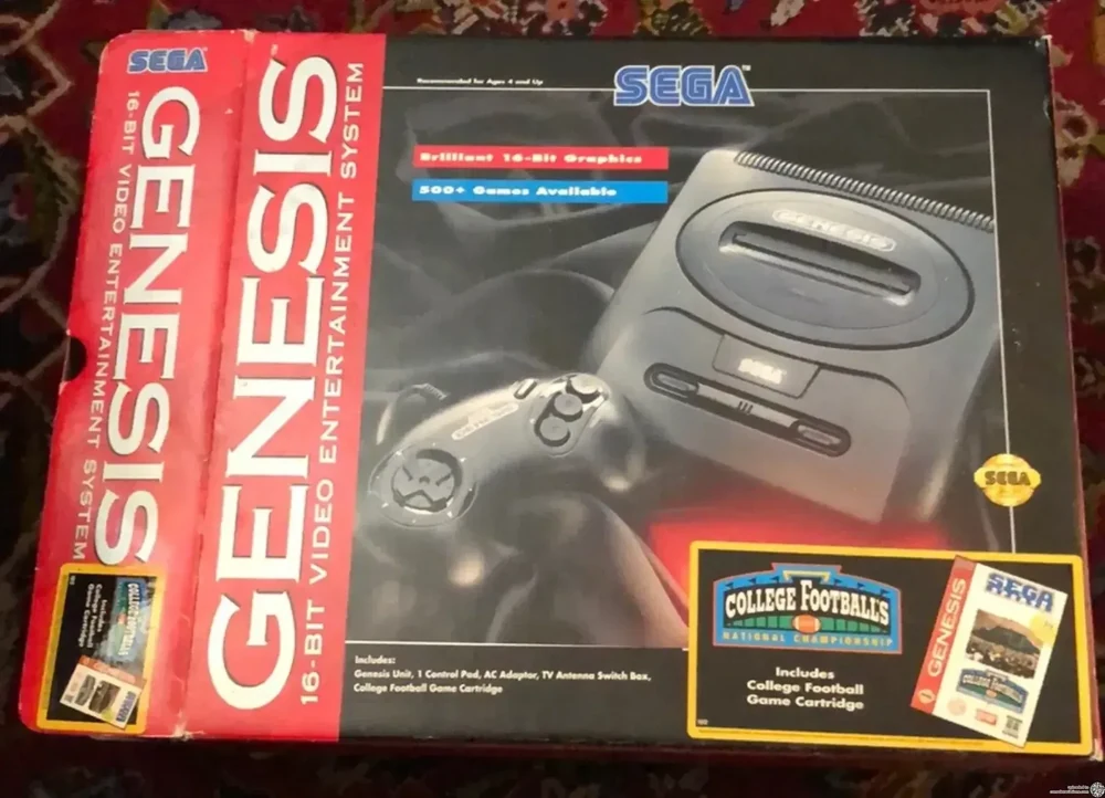 Sega Genesis College Footballs