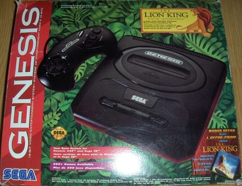 Sega Genesis Lion King Soundtrack Bundle